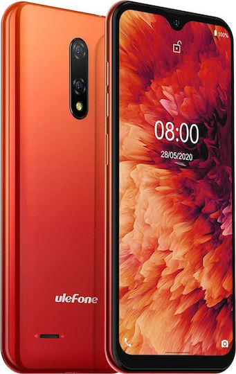 Ulefone Note 8P Dual SIM (2GB/16GB) Amber Sunrise view 3