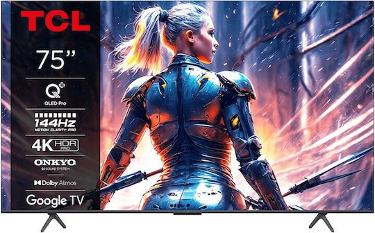TCL Smart Television 75" 4K UHD QLED 75T8B HDR (2024)