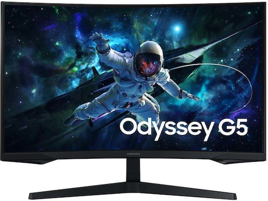 Samsung Odyssey G55C VA HDR Curved Gaming Monitor 32" QHD 2560x1440 165Hz view 1