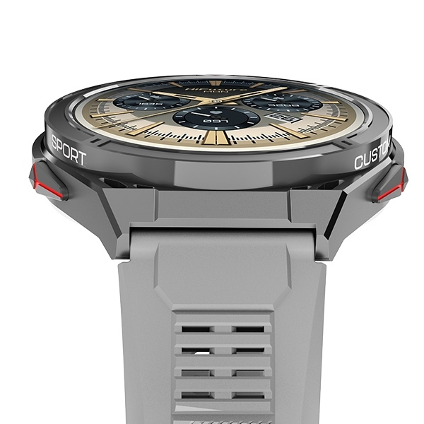 HiFuture Active Waterproof Smartwatch with Heart Rate Monitor (Silver) view 5