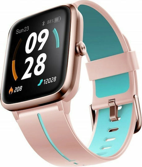 Ulefone Watch GPS Waterproof with Heart Rate Monitor (Pink+Blue) view 2