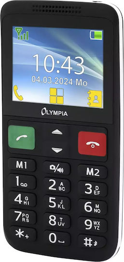 Olympia Lux Dual SIM Mobile with Large Buttons Black view 6