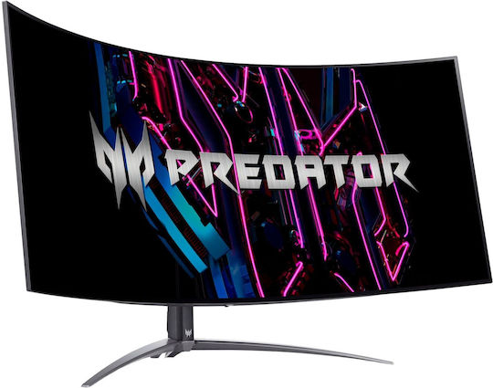 Acer Predator X45 Ultrawide OLED HDR Curved Gaming Monitor 44.5" QHD 3440x1440 240Hz with Response Time 0.03ms GTG view 1