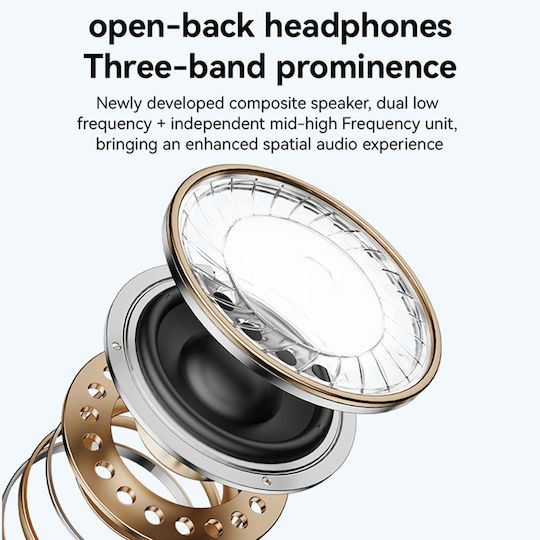 Yesido YSP24 Open Ear Bluetooth Handsfree Earphones with Charging Case Black view 5