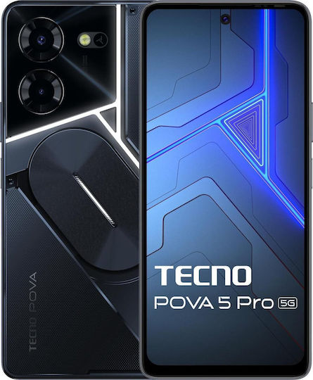 Tecno Pova 5 Pro 5G Dual SIM (8GB/256GB) Black view 2