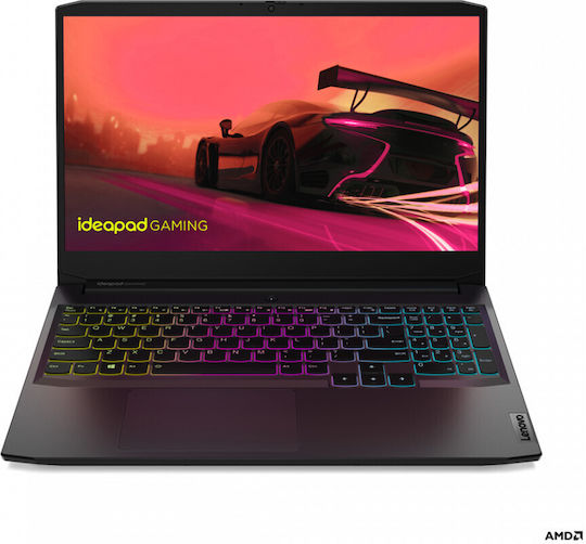 Lenovo IdeaPad Gaming 3 15ACH6 15.6" IPS FHD 144Hz (Ryzen 5-5500H/16GB/512GB SSD/GeForce RTX 2050/No OS) (US Keyboard) view 1