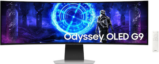 Samsung Odyssey G9 OLED HDR Curved Gaming Monitor 49" 5120x1440 240Hz with Response Time 0.03ms GTG view 6