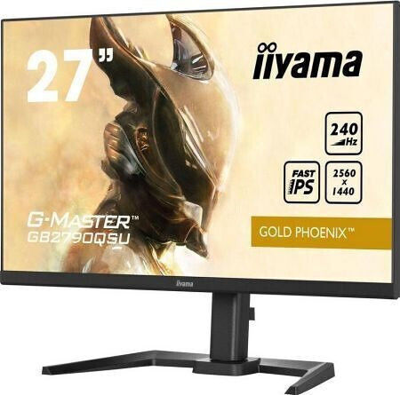 Iiyama G-Master GB2790QSU-B5 Gold Phoenix IPS HDR Gaming Monitor 27" QHD 2560x1440 240Hz view 5