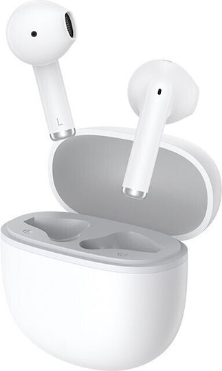 QCY T29 Ailybuds Lite Bluetooth Handsfree Earphones with Charging Case White vue 2