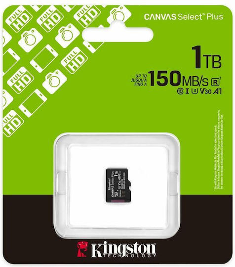 Kingston Canvas Select Plus microSDXC 1TB U3 150MB/s With Adapter view 6