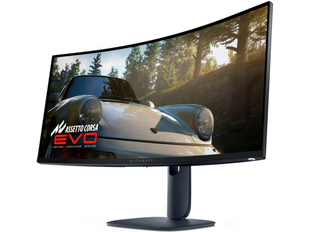 Dell Alienware AW3425DW Ultrawide QD-OLED HDR Curved Gaming Monitor 34.2" QHD 3440x1440 240Hz with Response Time 0.03ms GTG view 6