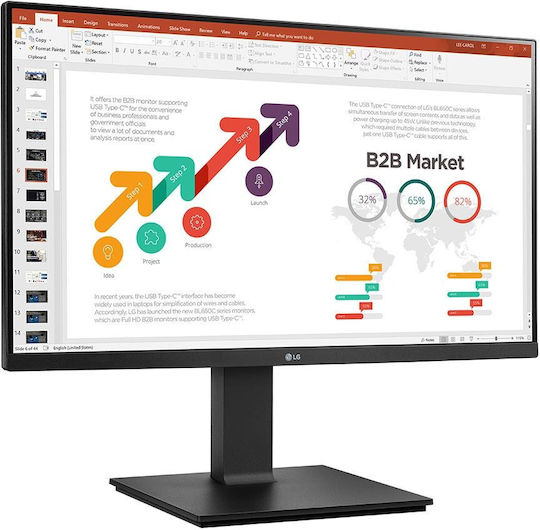 LG 24BP45SP-B IPS Monitor 23.8" FHD 1920x1080 view 3