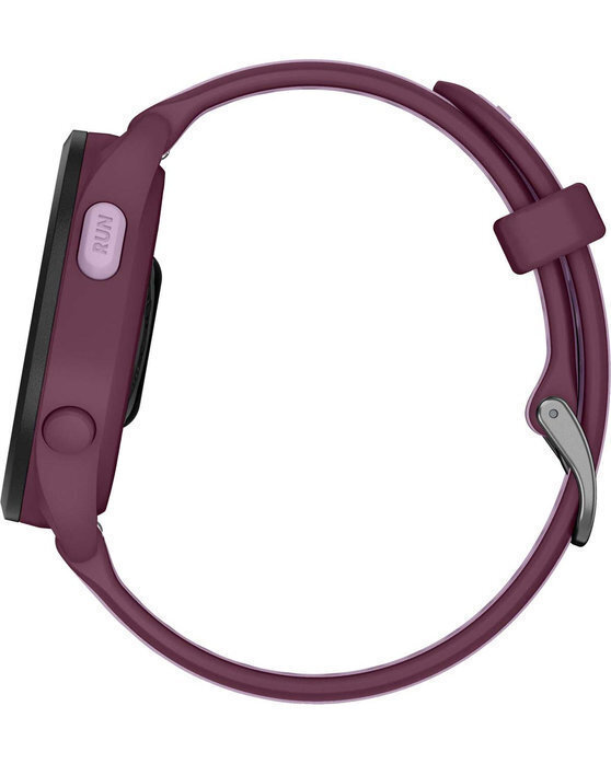 Garmin Forerunner 165 Music 43mm Waterproof Smartwatch with Heart Rate Monitor (Berry/Lilac) view 9