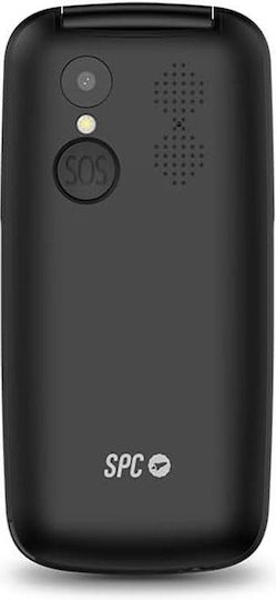 SPC Titan View Dual SIM Mobile with Large Buttons (English) Black view 4