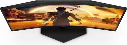AOC C24G42E VA HDR Curved Monitor 23.6" FHD 1920x1080 180Hz with Response Time 1ms GTG view 2