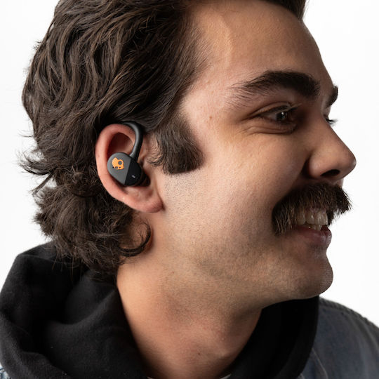Skullcandy Push Play Active In-ear Bluetooth Handsfree Earphones with Sweat Resistance and Charging Case Black/Orange vista 5