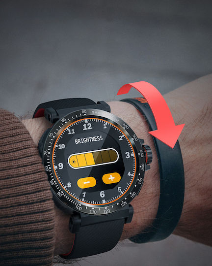 BlitzWolf BW-AT1 Smartwatch with Heart Rate Monitor (Black) vue 8