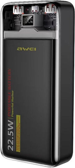 Awei P78K Power Bank 20000mAh 22.5W Black view 1