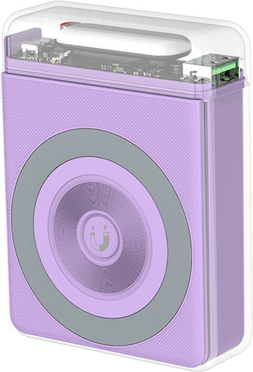XO PR226 Power Bank 10000mAh 18W with USB-A Port Quick Charge 3.0 Purple view 5