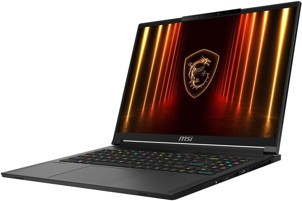 MSI Stealth A16 AI+ A3XWHG-042PL 16" OLED QHD+ 240Hz (Ryzen AI 300 Series-9 HX 370/32GB/2TB SSD/GeForce RTX 5070 Ti/W11 Pro) Core Black (US Keyboard) view 4