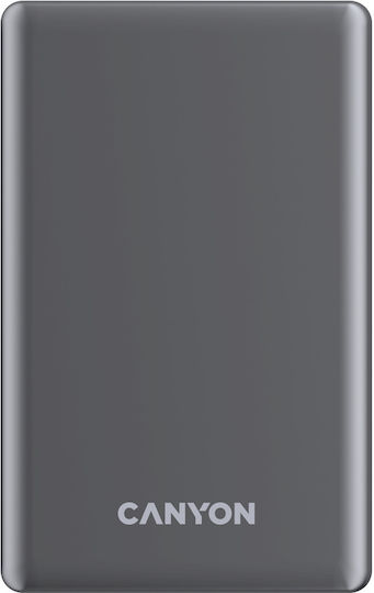 Canyon OnPower 510 MagSafe 10000mAh 20W with USB-C Port Power Delivery Gray
