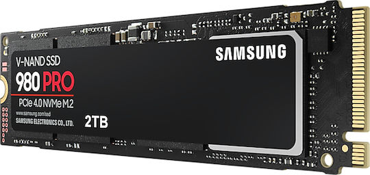 Samsung 980 Pro SSD 2TB M.2 Type With PCI Express 4.0 Connection Compatible With PlayStation 5 MZ-V8P2T0BW view 3