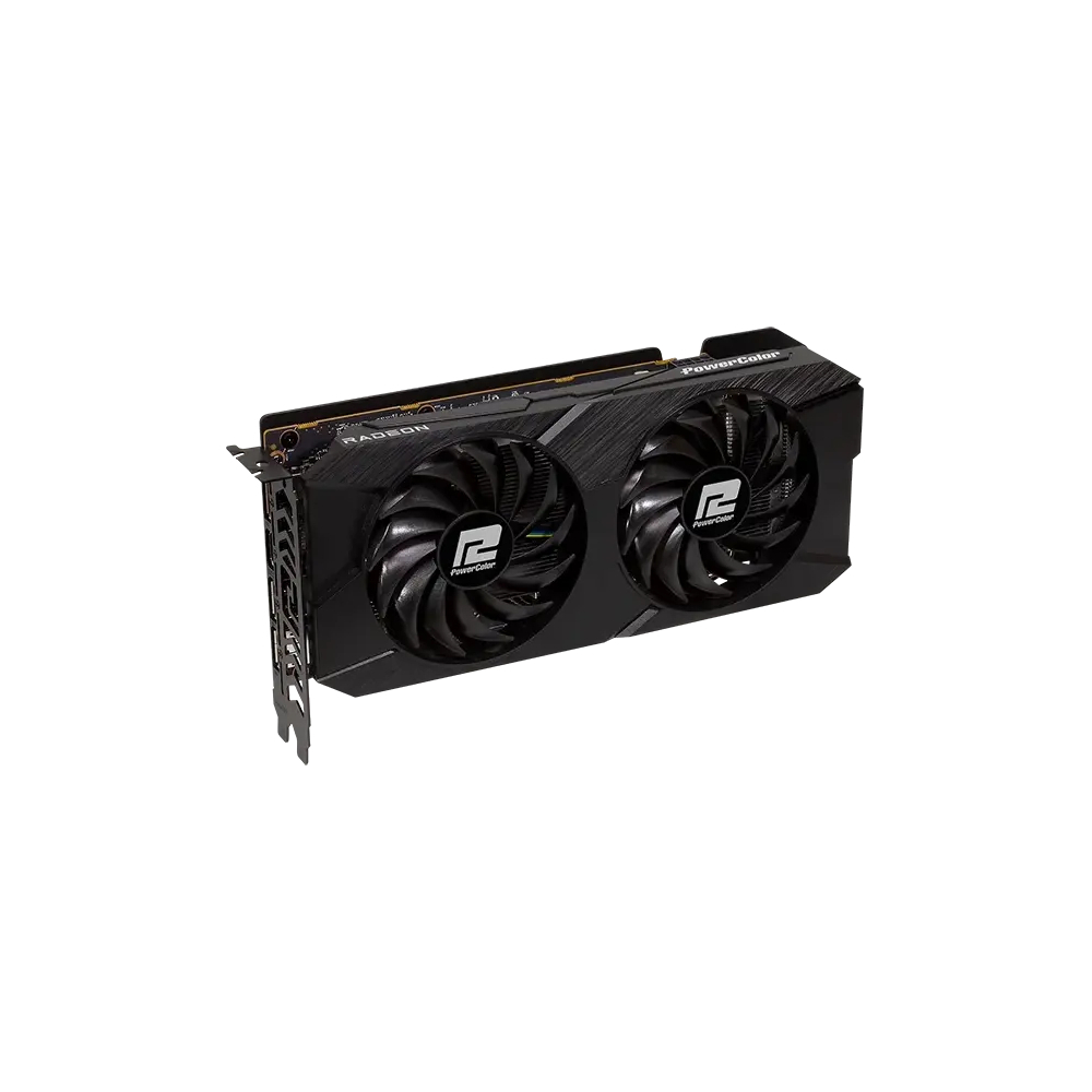 PowerColor Radeon RX 7600 rev. 2.0 8GB GDDR6 Fighter Graphics Card 1A1-G00433100G view 6