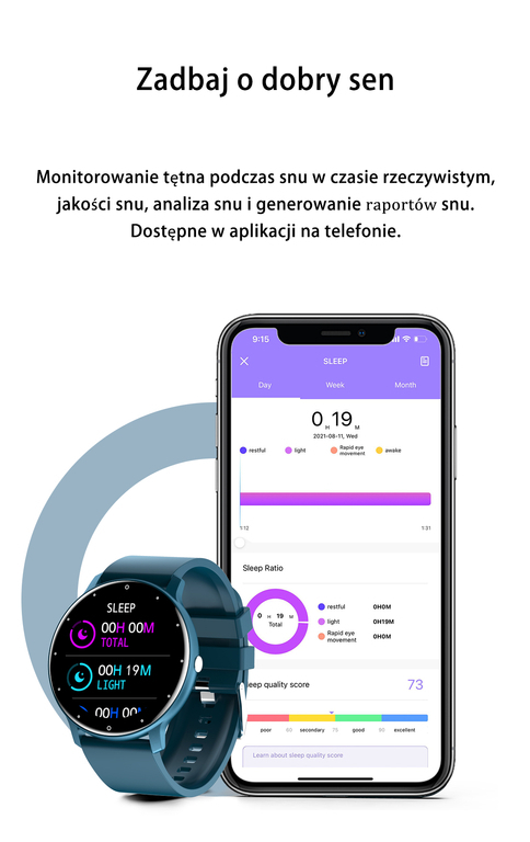 Gravity Gt1 45mm Smartwatch with Heart Rate Monitor Multicolour vue 2