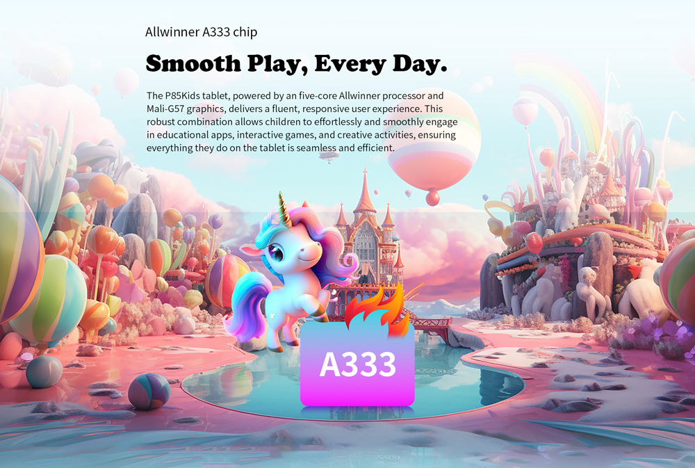 Teclast P85 Kids 8" Tablet (3GB/64GB) Pink view 7