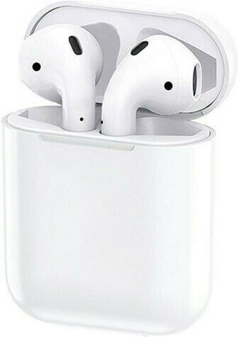 i500 Earbud Bluetooth Handsfree Earphones with Charging Case White view 2