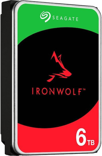 Seagate Ironwolf 6TB HDD Hard Drive 3.5" SATA III 5400rpm with 256MB Cache for NAS ST6000VN006 view 3
