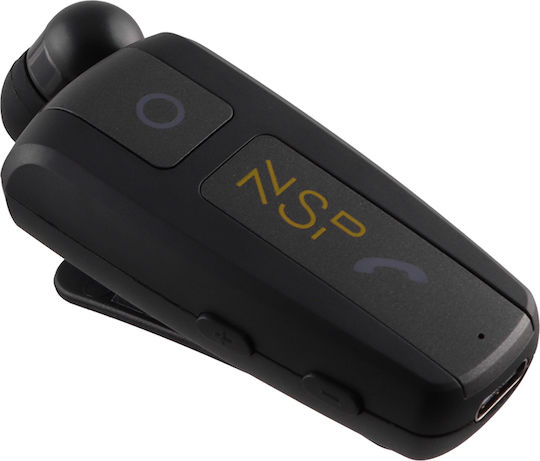 NSP BN220 In-ear Bluetooth Handsfree Earphone Lapel Black view 4