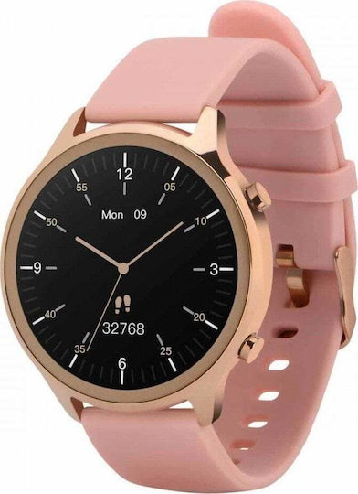 Garett Veronica Smartwatch with Heart Rate Monitor (Rose Gold)