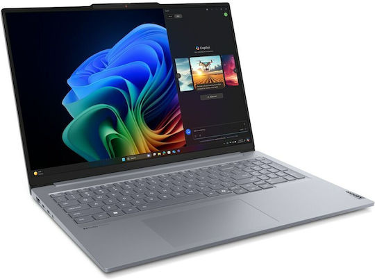 Lenovo ThinkBook 16 Gen 7 16" IPS FHD+ (Snapdragon-X Plus X1P-42-100/32GB/512GB SSD/W11 Pro) Luna Grey (US Keyboard) view 4