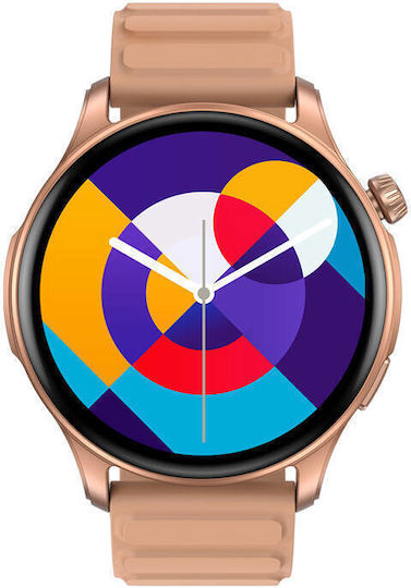 Zeblaze Btalk 3 Pro Smartwatch with Heart Rate Monitor (Pink) view 3