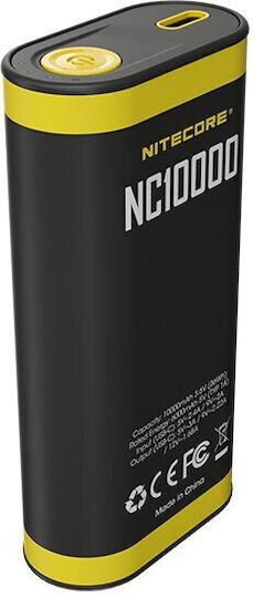 NiteCore NC10000 Power Bank 10000mAh 20W with USB-C Port Power Delivery Black Ansicht 4
