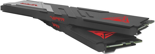 Patriot Viper Venom DDR5 32GB RAM with 2x16GB Modules and Speed 7200 for Desktop PVV532G720C34K view 6