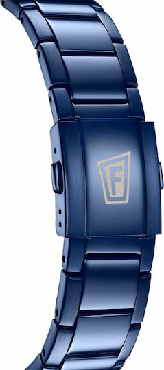 Festina Chrono Bike Hybrid Stainless Steel 45mm Waterproof Smartwatch (Blue Steel Bracelet) view 2