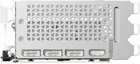 PNY GeForce RTX 4070 Ti Super 16GB GDDR6X Verto OC TF White Graphics Card view 6