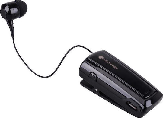 iXchange UA24ST In-ear Bluetooth Handsfree Earphone Lapel Black view 3