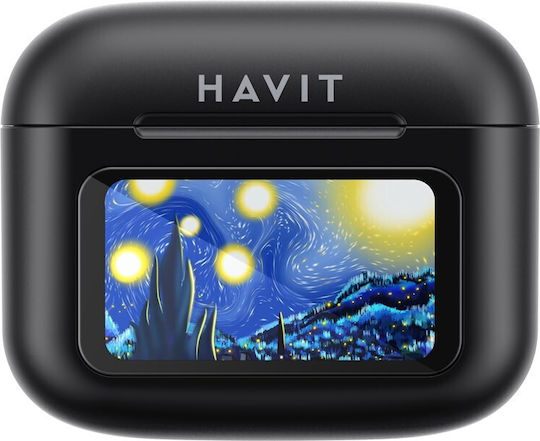 Havit TW956 In-ear Bluetooth Handsfree Earphones with Charging Case Black view 3
