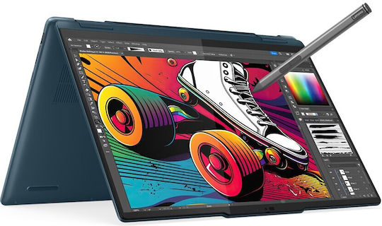Lenovo Yoga 7 2-in-1 14IML9 14" OLED Touchscreen 120Hz (Ultra 5-125H/16GB/1TB SSD/W11 Home) Tidal Teal (US Keyboard)