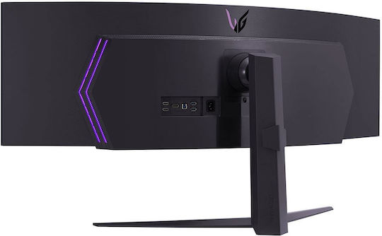 LG UltraGear 49GR85DC-B Ultrawide VA HDR Curved Gaming Monitor 49" 5120x1440 240Hz with Response Time 1ms GTG view 5