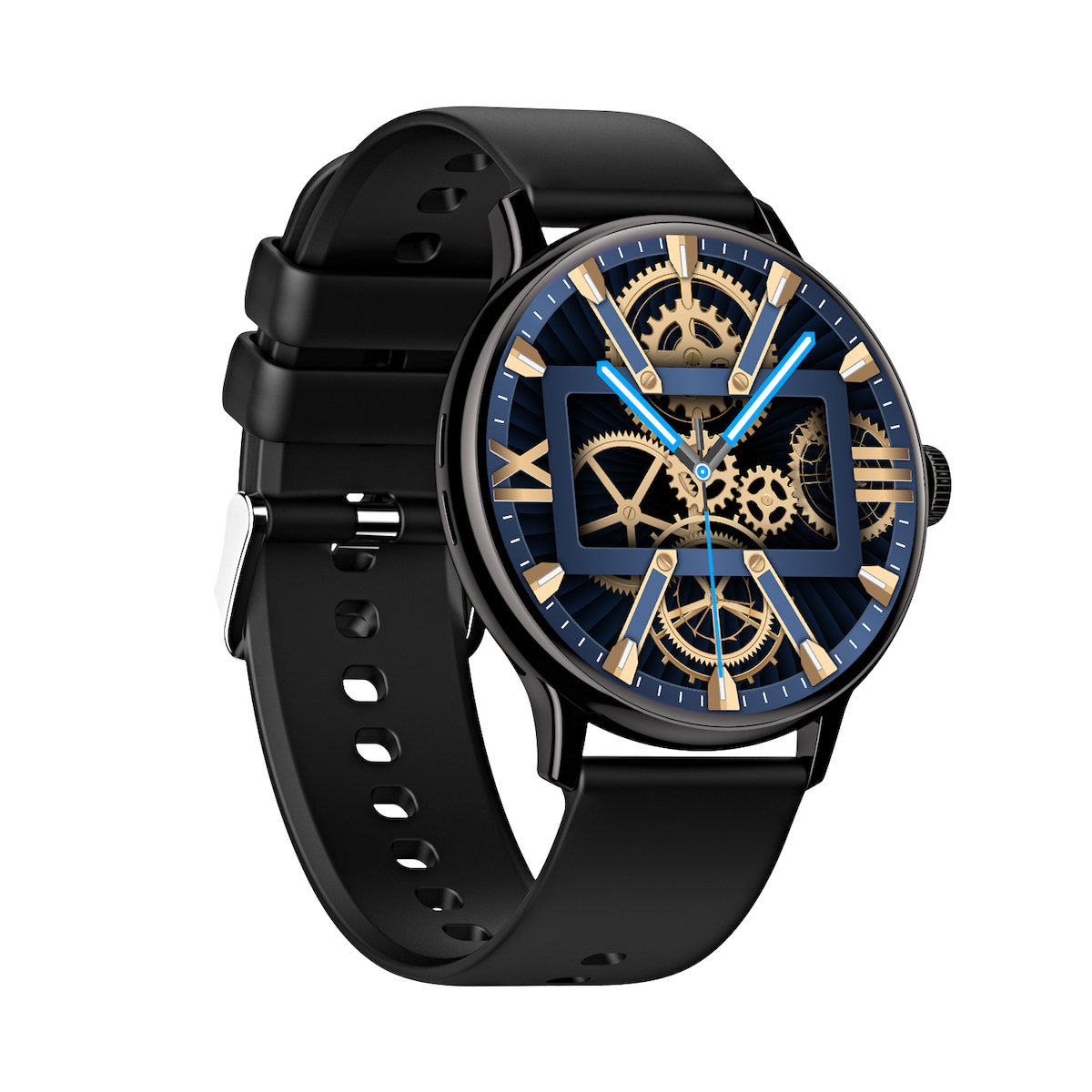 Aluminium Smartwatch with Heart Rate Monitor (Black) view 6