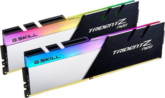 G.Skill Trident Z Neo DDR4 32GB RAM with 2x16GB Modules and Speed 3600 for Desktop F4-3600C16D-32GTZNC view 2