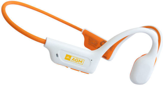 AGM Motion Buds 1 Bluetooth Handsfree Earphones with Sweat Resistance Orange view 1