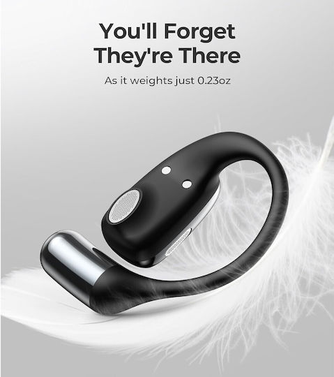 Bone Conduction Bluetooth Handsfree Earphones with Sweat Resistance Black view 3