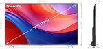 Sharp Smart Television 70" 4K UHD QLED 70GP6760E HDR (2023) view 9