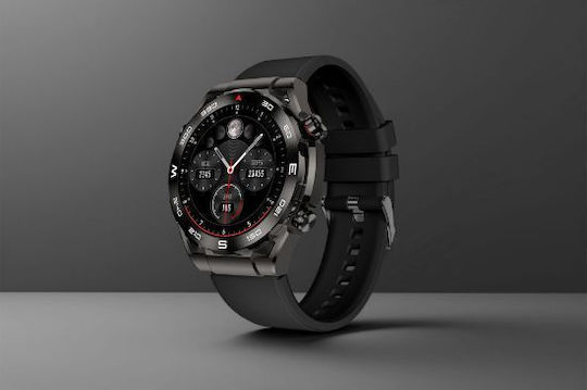 Moye Ares Smartwatch with Heart Rate Monitor (Black) view 4