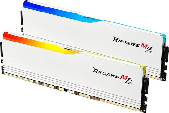 G.Skill Ripjaws M5 RGB 32GB DDR5 RAM with 2 Modules (2x16GB) and 6000 Speed for Desktop (F5-6000J3040F16GX2-RM5RW) view 4